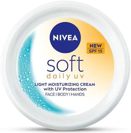 Nivea Soft Daily UV Light Moisturising Cream (SPF‑15)